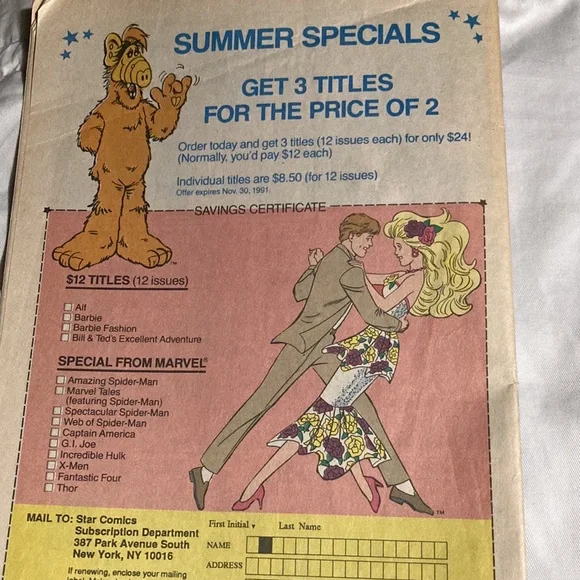 Barbie COMICBOOK #9 September, Cover missing,   $49 - Picture 2 of 2